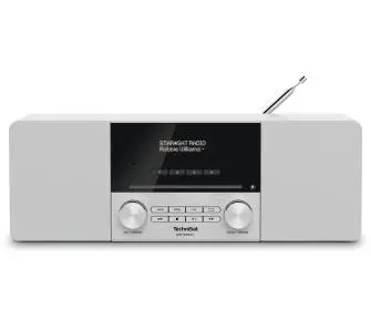 Radioodbiornik TechniSat DigitRadio 3 Radio FM DAB+ Bluetooth Biały