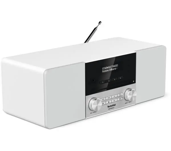 TechniSat DigitRadio 3 Radio FM DAB+ Bluetooth Biały - Kup na Raty - RRSO 0%