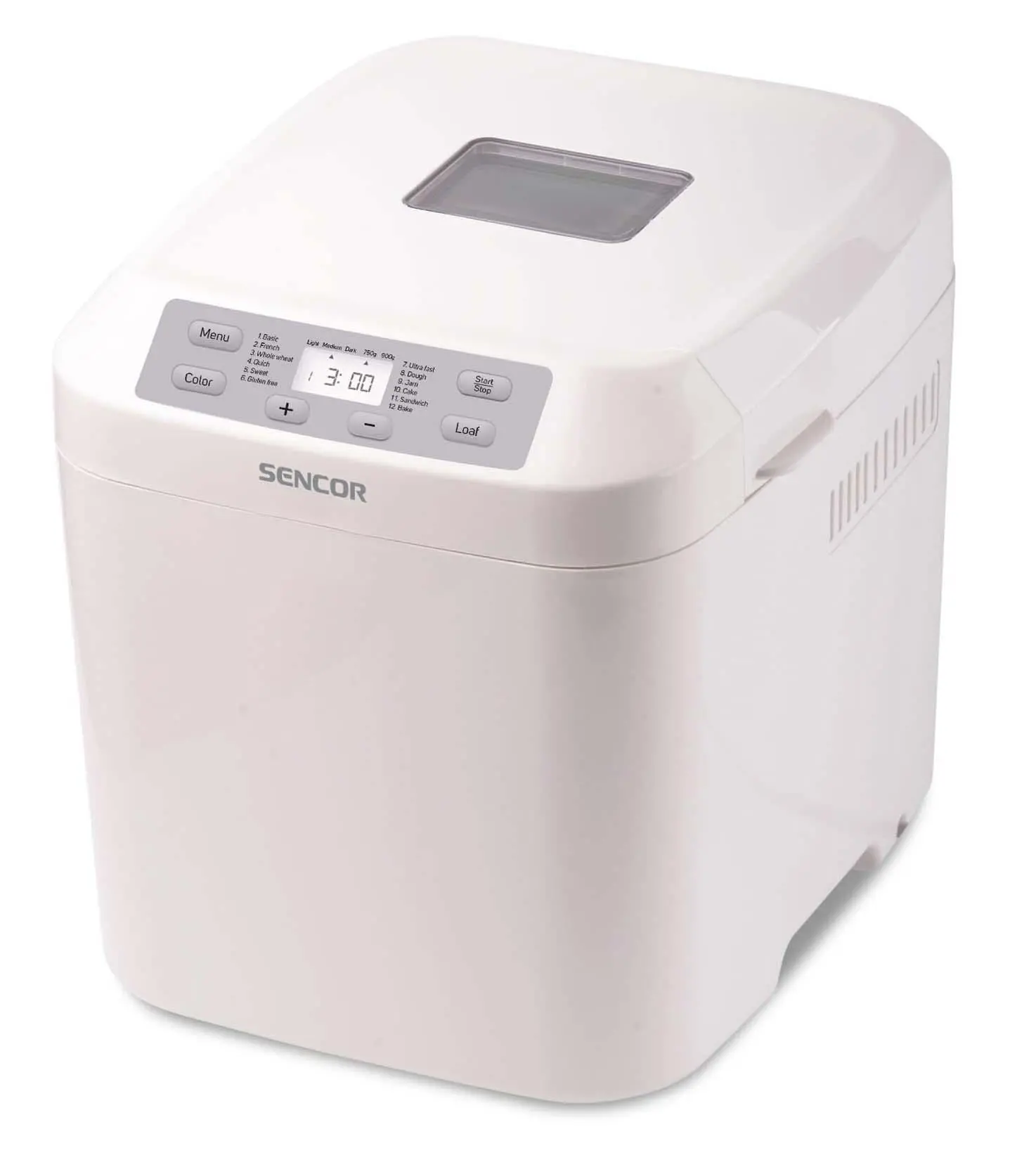 Wypiekacz do chleba Sencor SBR 1040WH 10 programów 550W