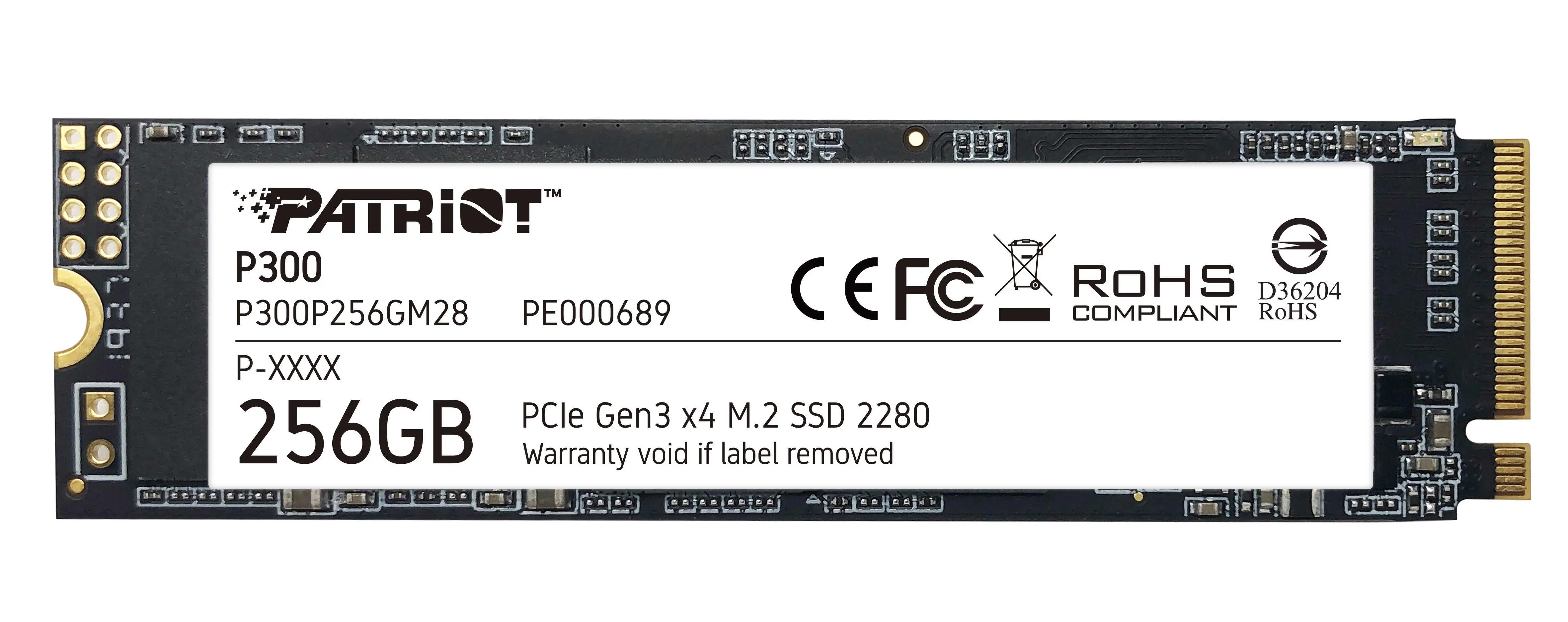 Dysk SSD Patriot Viper P300 256GB M.2 PCIe