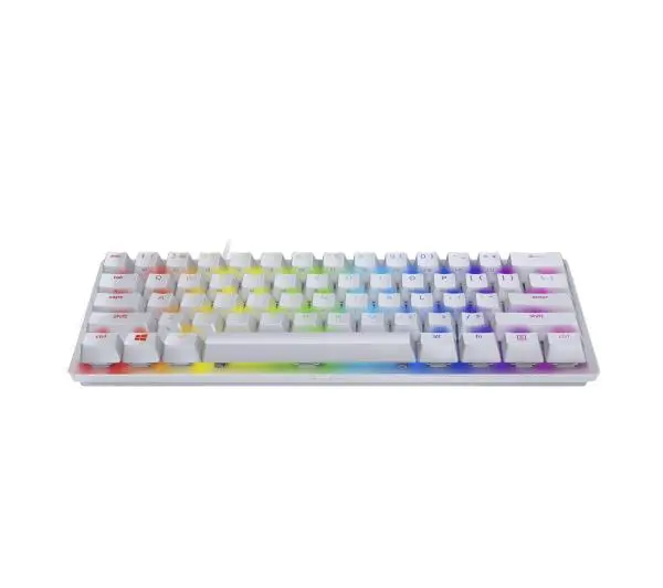Razer Huntsman Mini Clicky Red  Linear Optical Switch Red mercury Biały - Kup na Raty - RRSO 0%
