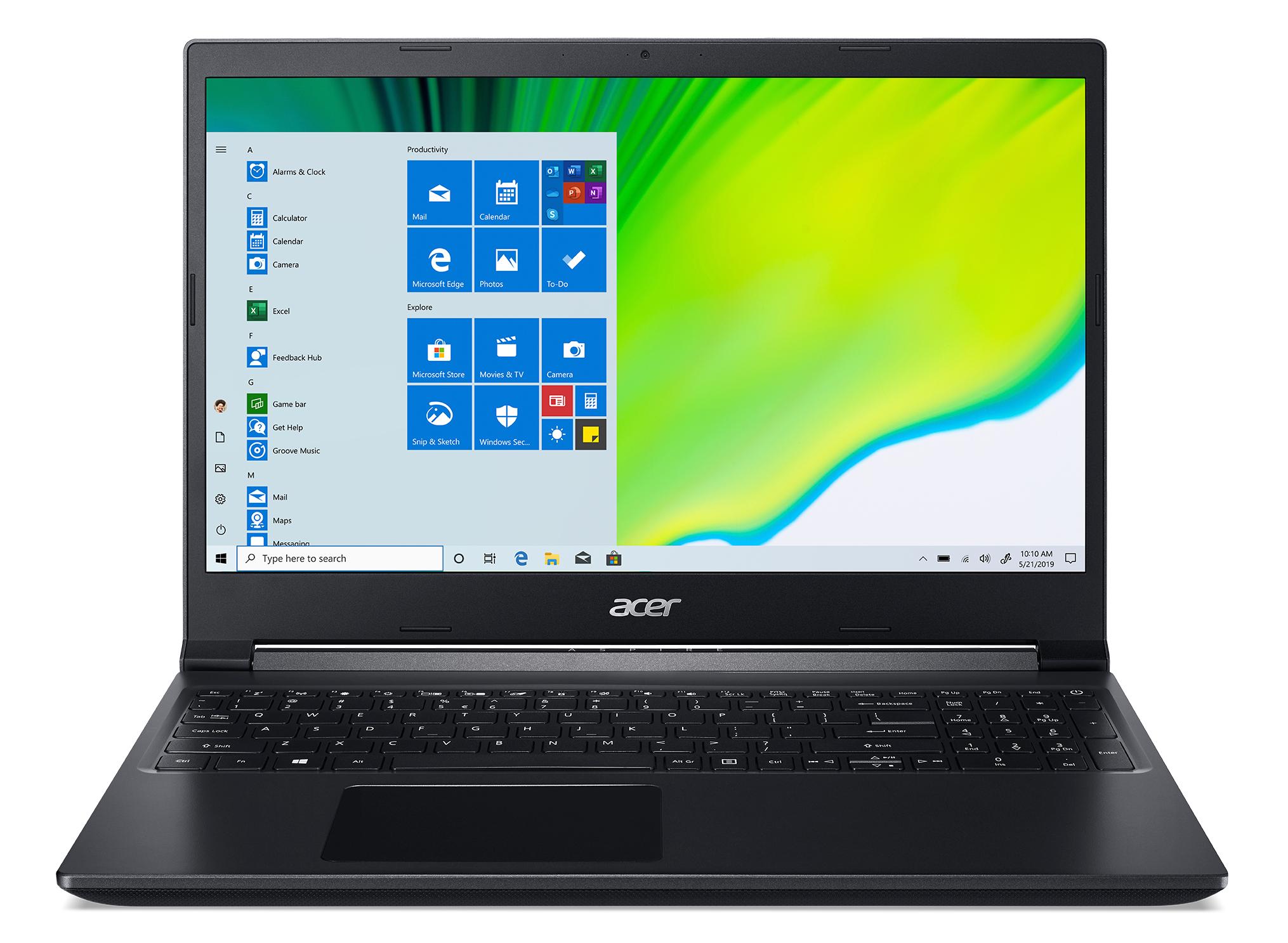 Laptop Acer Aspire 7 A715-75G 15,6" Intel® Core™ i5-9300H 8GB RAM 512GB Dysk SSD GTX1650 Grafika Win10
