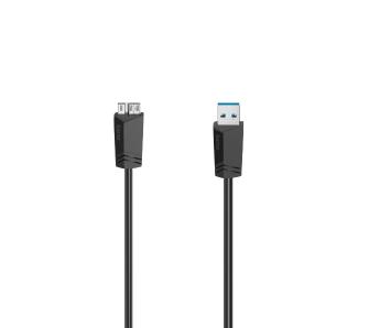 Kabel USB Hama X1200626 0,75m Srebrno-szary