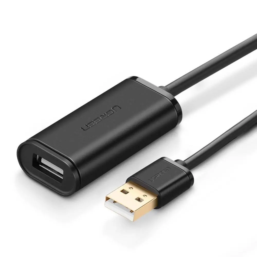 Kabel USB UGREEN US121 10323 15m Czarny