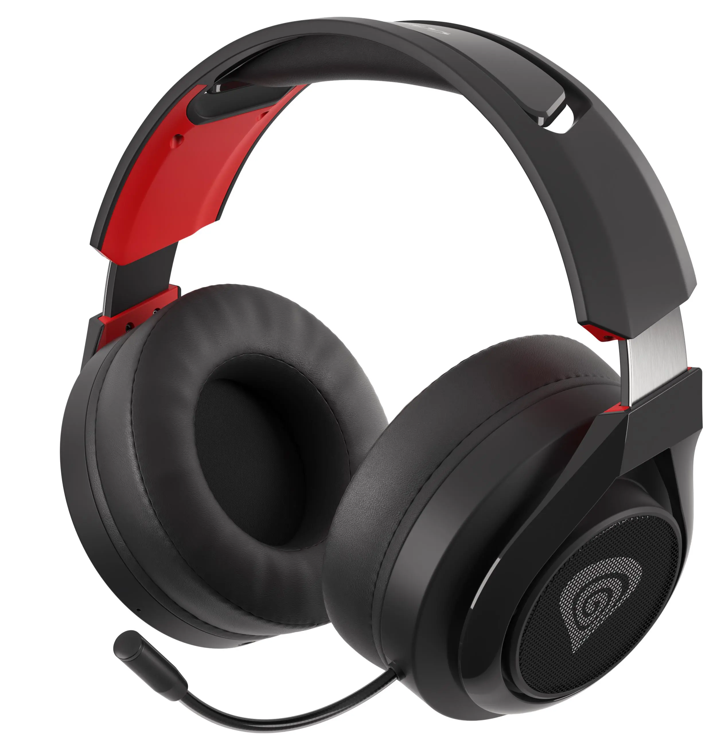 Słuchawki bezprzewodowe z mikrofonem Genesis Selen 400 Nauszne Czarny