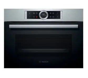 Piekarnik elektryczny Bosch Serie 8 CBG633NS3 Termoobieg Srebrny-stal