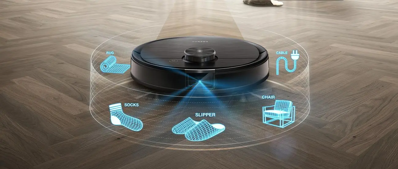 Robot sprzątający Ecovacs Deebot OZMO T8 AIVI Funkcja