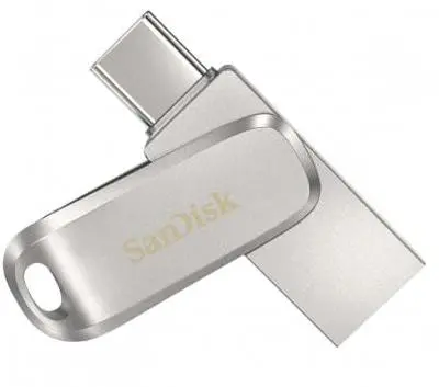 PenDrive SANDISK Ultra Dual Drive Luxe 1TB USB Typ C / USB 3.0 Srebrny