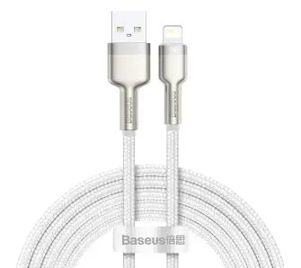 Kabel Baseus USB do Lightning Cafule Biały