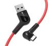 Kabel BlitzWolf USB-C kątowy BW-AC1 1.8m (czerwony)