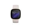 Smartwatch Fitbit by Google sense Złoty + Aria Air