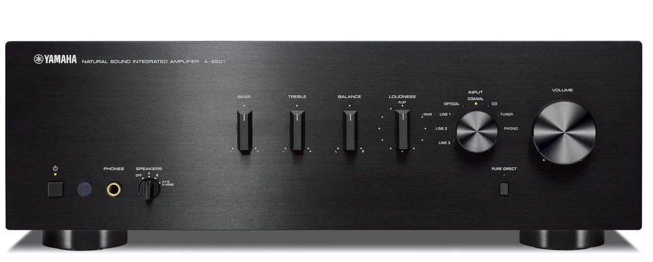 Wzmacniacz Yamaha A-S501 Czarny