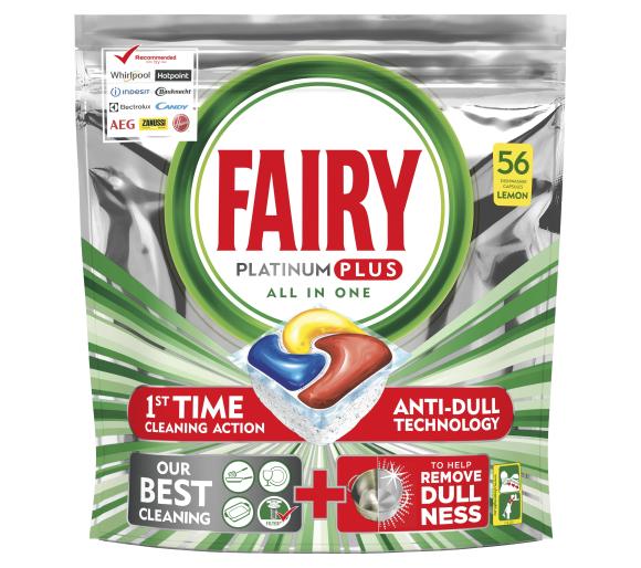kapsułki do zmywania Fairy Fairy Platinum Plus Lemon 56 szt.