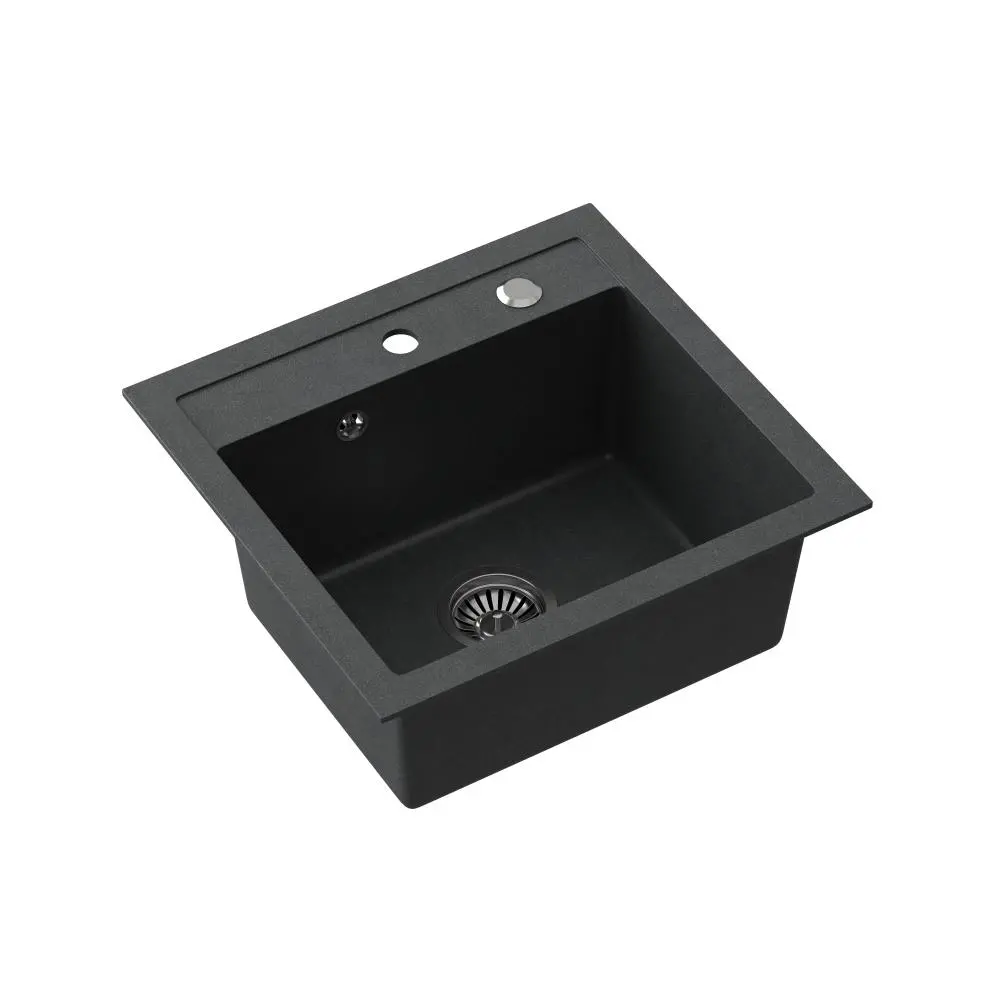 Zlewozmywak Quadron HCQJ5047CZK Johnny 110 Granitowy Czarny
