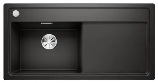 Zlewozmywak Blanco ZENAR XL 6 S 526059 Komora z lewej strony Granitowy Czarny