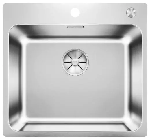 Zlewozmywak Blanco Solis 500-IF/A 526124 Stalowy Srebrny