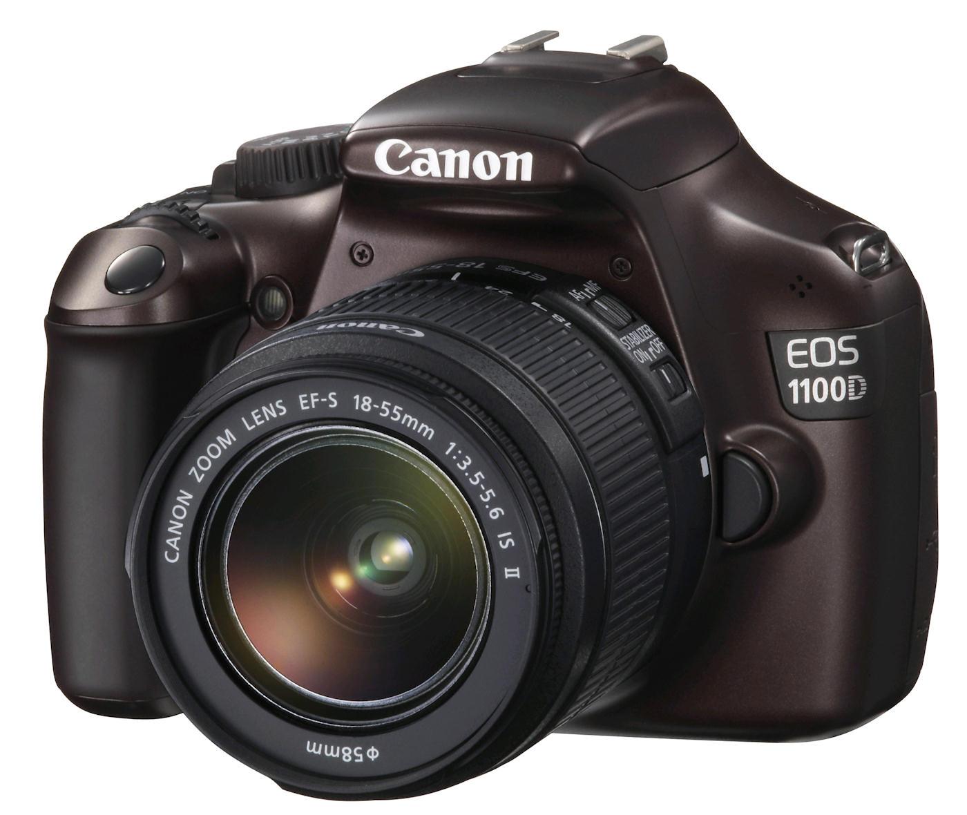 Lustrzanka Canon EOS 1100D + 18 - 55 mm II IS