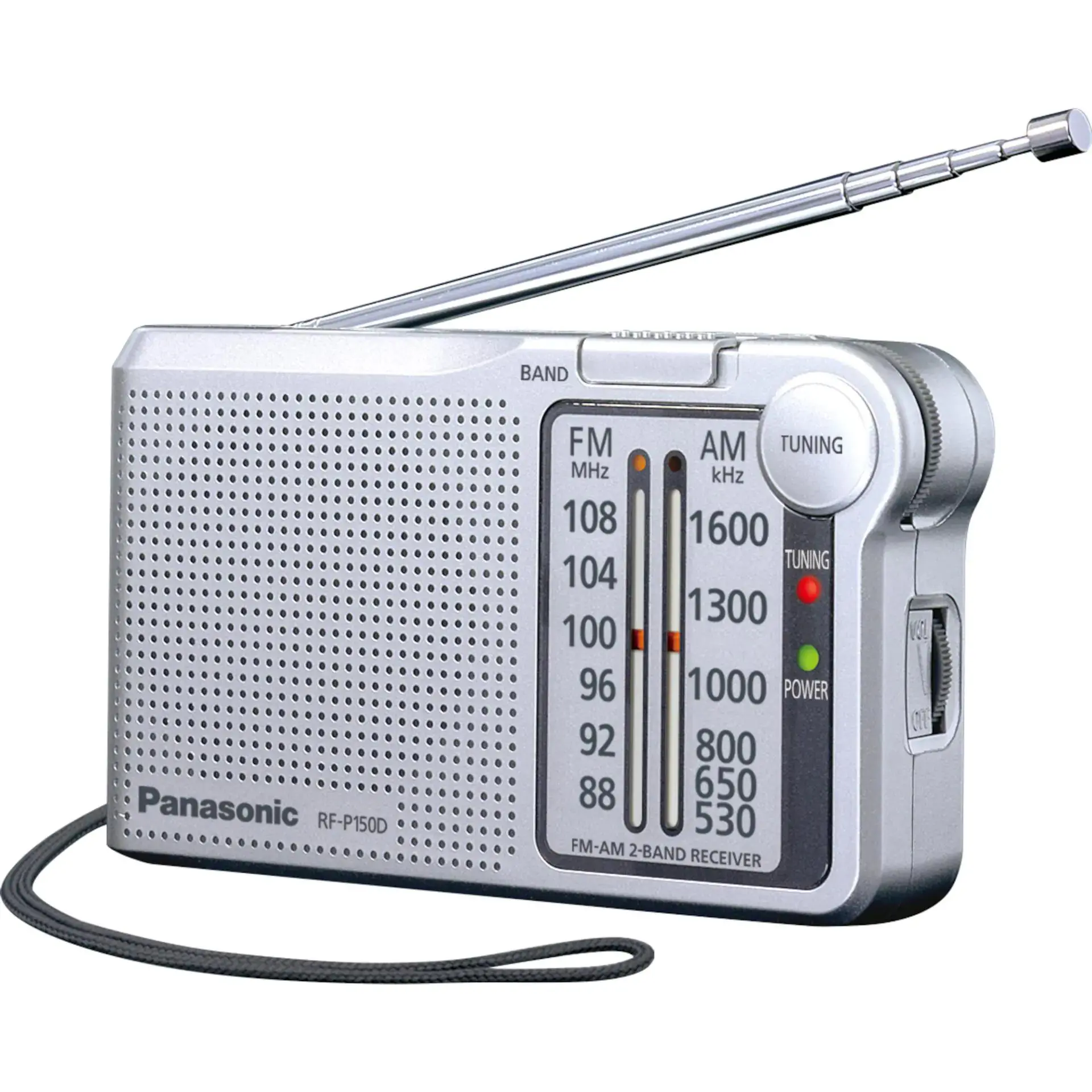 Radioodbiornik Panasonic RF-P150D Radio FM Srebrny