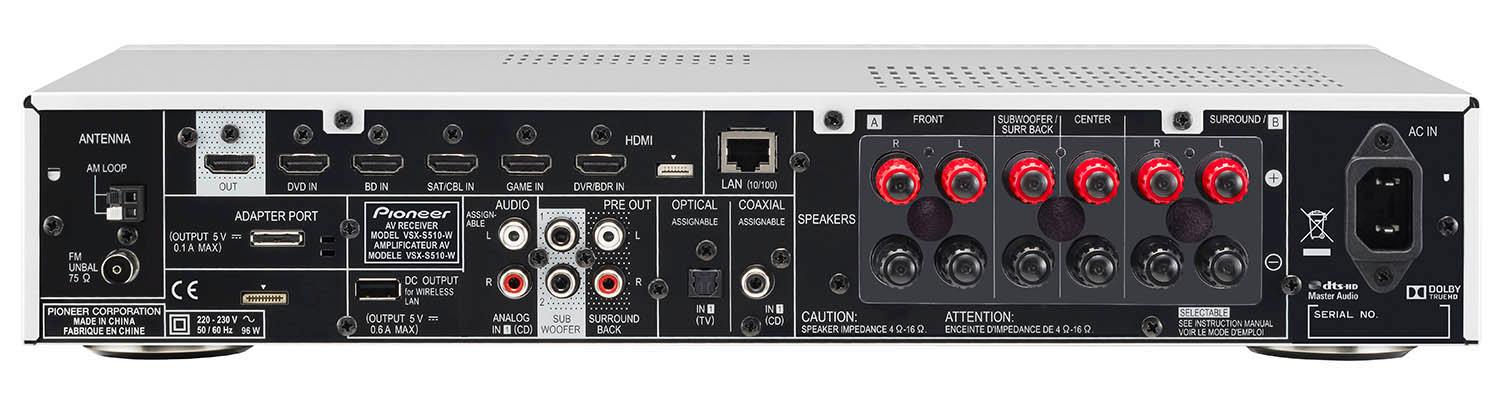 Pioneer AVアンプ VSX-S510 4K対応 完動品 Pioneer AVアンプ VSX-S510