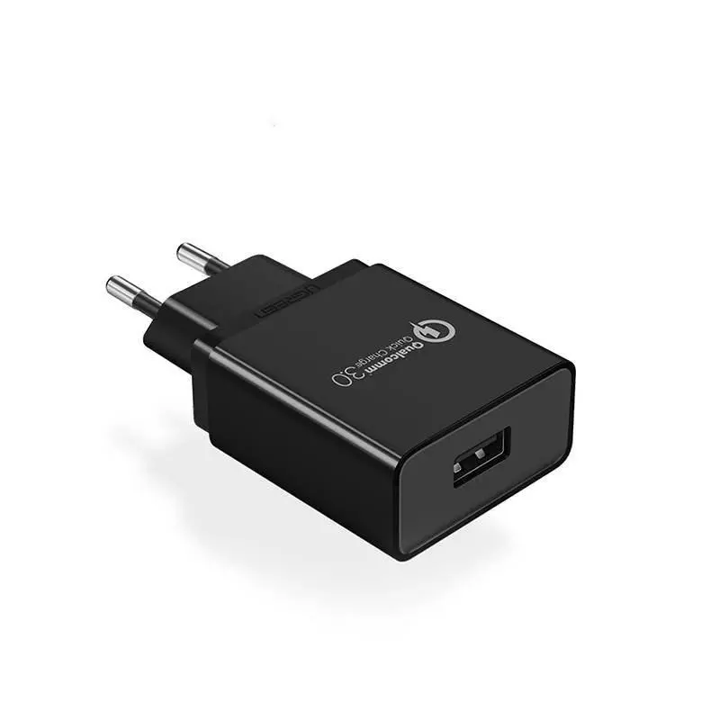 Ładowarka sieciowa UGREEN CD122, 18W, QC 3.0 Czarny