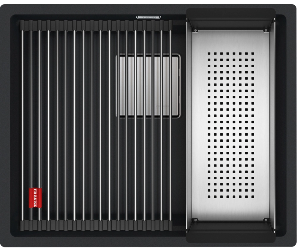 Zlewozmywak Franke Kanon KNG 110-52 Granitowy Czarny mat