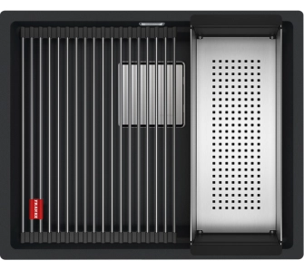 Zlewozmywak Franke Kanon KNG 110-52 Granitowy Czarny mat