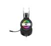 Słuchawki przewodowe z mikrofonem Havit GAMENOTE H2026d RGB Nauszne Czarny