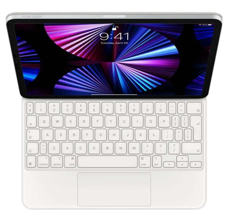 Etui na tablet Apple Magic Keyboard iPad Pro 11" MJQJ3Z/A Biały