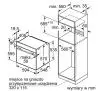 Piekarnik elektryczny Bosch HBA5560S0 Termoobieg Czarny inox