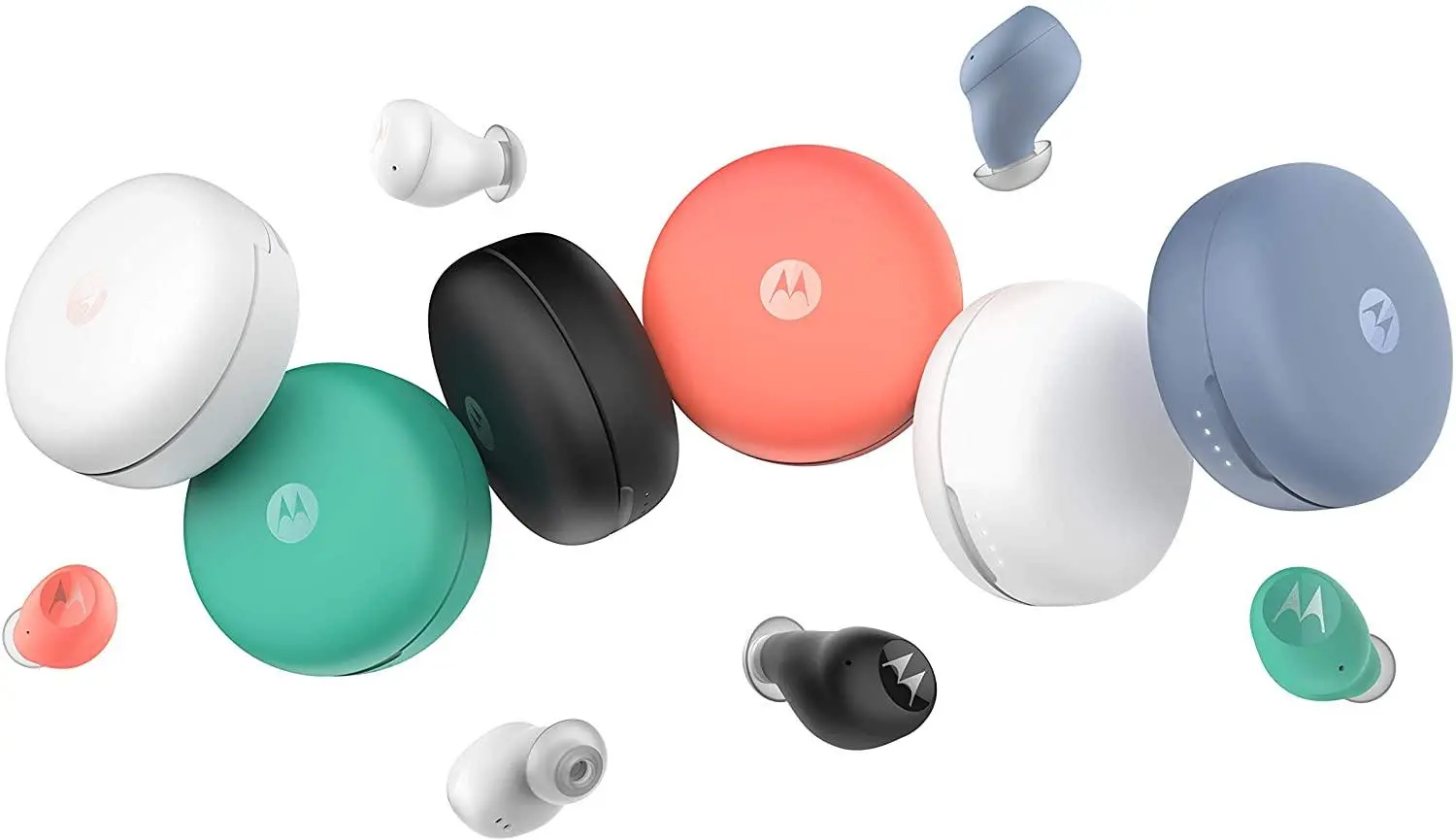 фото Навушники TWS Motorola Vervebuds 250 Red