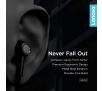 Słuchawki bezprzewodowe Lenovo HE06 Dokanałowe Bluetooth 5.0 Czerwony