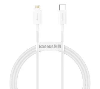 Kabel Baseus Superior Series 20W PD 1,5m Biały