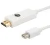 Kabel DisplayPort Savio CL-83 Biały