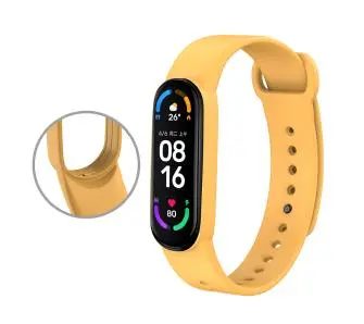 Opaska Yunmi Mi Band 5/6 XMBDST42 Żółty