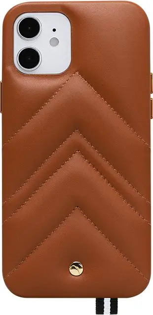 Etui Artefakt AFLOCOMIP1254C do iPhone 12 mini Koniak