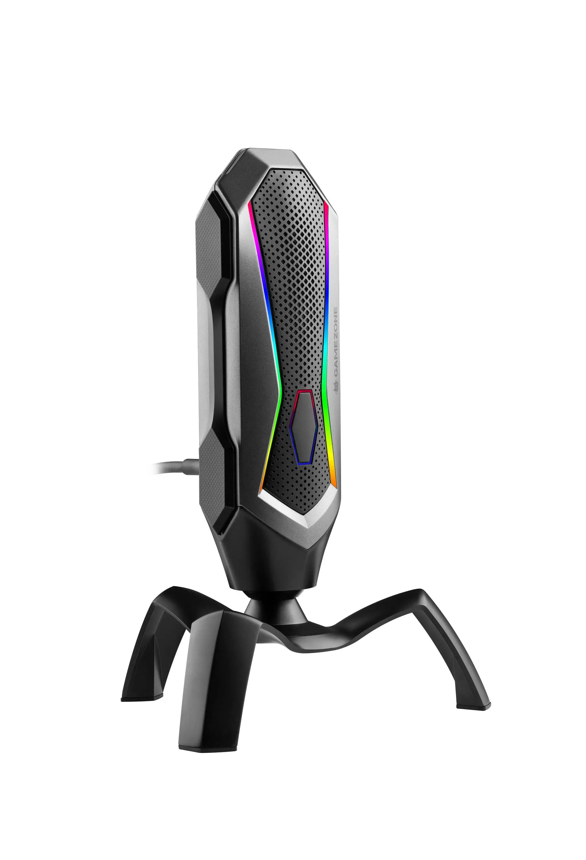 Mikrofon Tracer Spider RGB Przewodowy Czarny