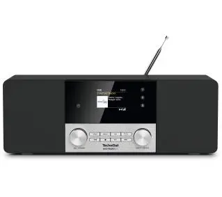 TechniSat DigitRadio 4C Radio FM DAB+ Bluetooth Czarno-srebrny - Kup na Raty - RRSO 0%