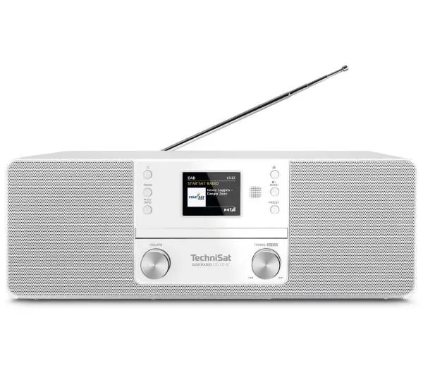 TechniSat DigitRadio 370 CD BT Radio FM DAB+ Bluetooth Biały