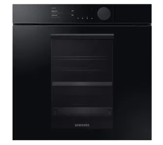 Piekarnik elektryczny parowy Samsung Infinite Line NV75T8979RK Dual Cook Termoobieg Termosonda Zdalne sterowanie Czarny