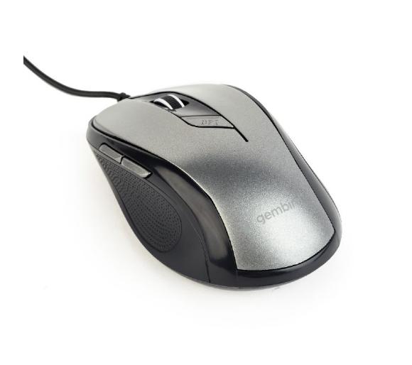 mysz komputerowa Gembird MUS-6B-01-BG (czarno-szary)