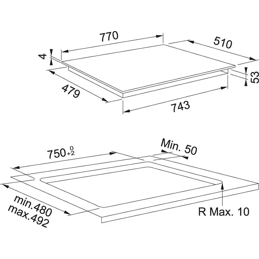 фото Індукційна варильна поверхня Franke Mythos FMY 808 I FP BK (108.0613.588)