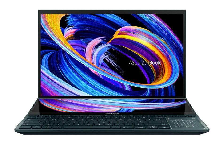 Laptop ultrabook ASUS ZenBook Pro Duo UX582LR OLED 15,6" i7-10870H 32GB RAM 1TB Dysk SSD RTX3070 Win10 Pro
