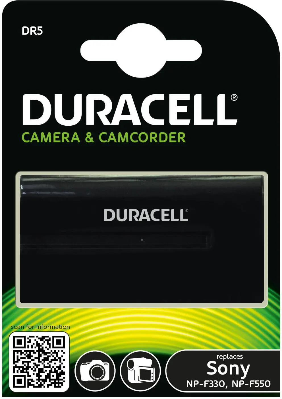 Akumulator Duracell DR5 zamiennik Sony NP-F330/NP-F550