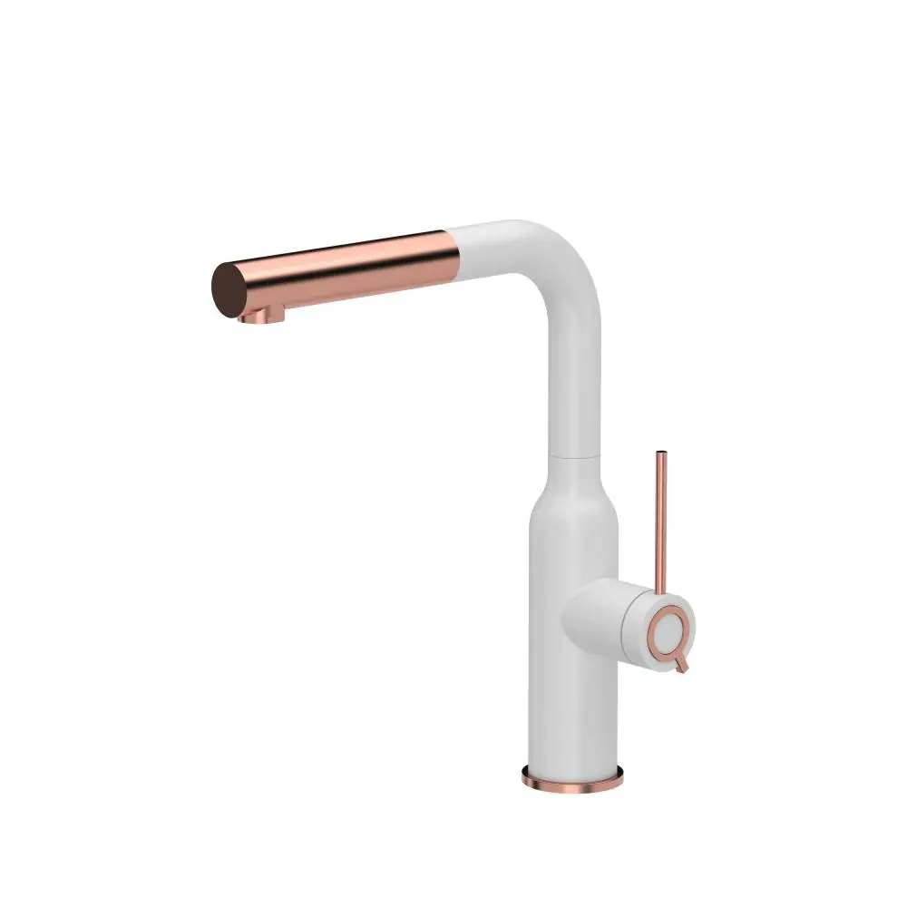 Bateria Quadron 3573500_WHMPVDC1 Angelina Biały/Miedziany Stal szlachetna