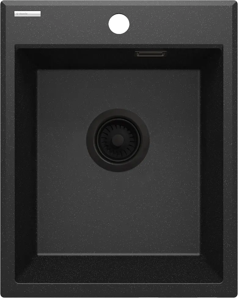 Zlewozmywak Deante Eridan ZQE G104 Granitowy Grafitowy/Metalik