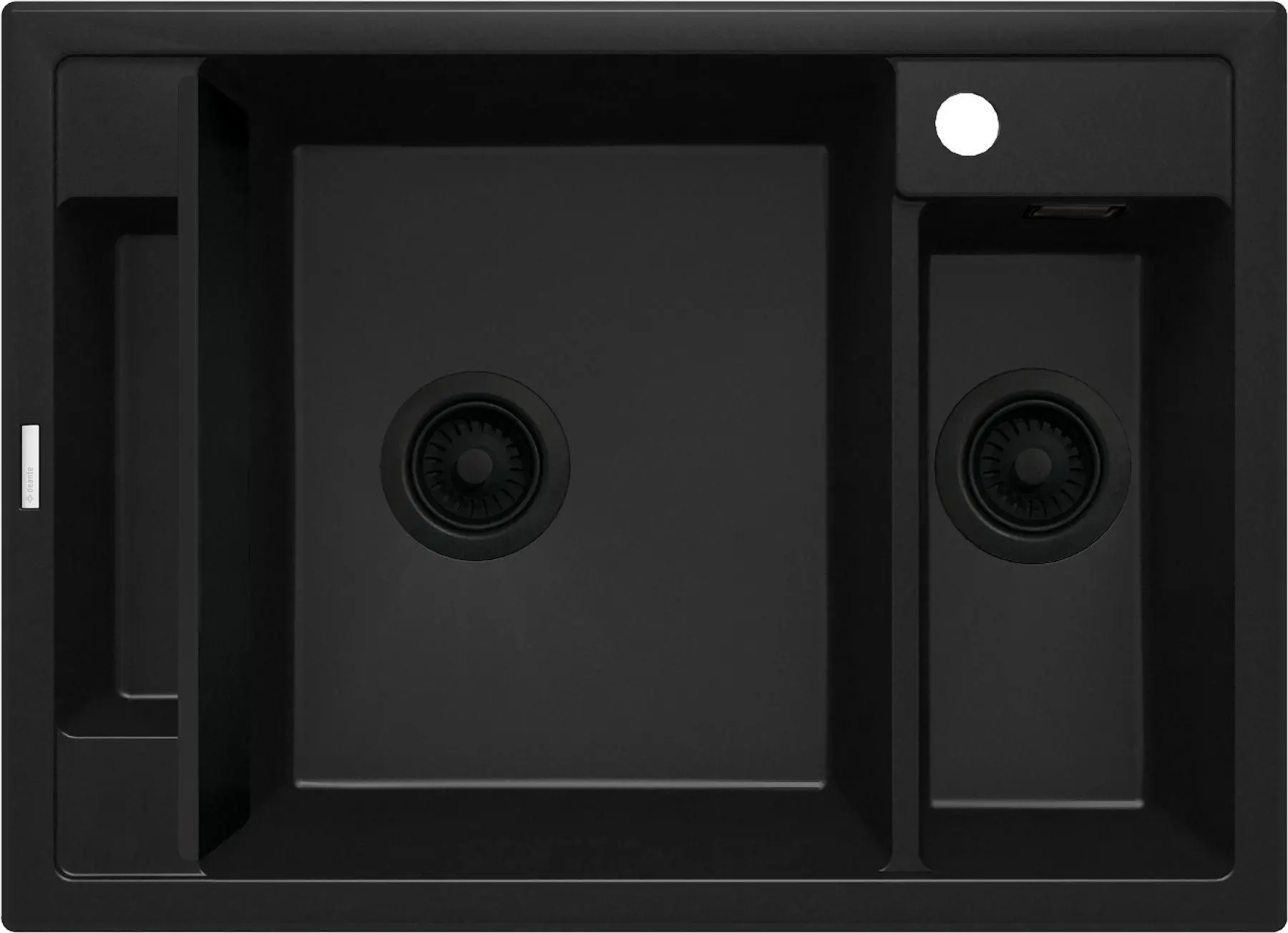 Zlewozmywak Deante Magnetic ZRM N503 Granitowy Czarny