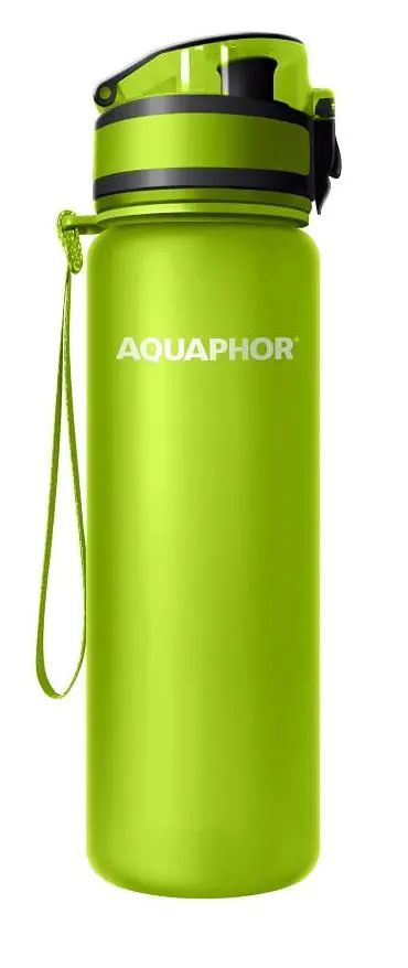 Butelka filtrująca Aquaphor City 0,5l 1 wkład Zielony