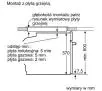 Piekarnik elektryczny parowy Bosch HRA534BB0 Serie 4 Termoobieg Czarny