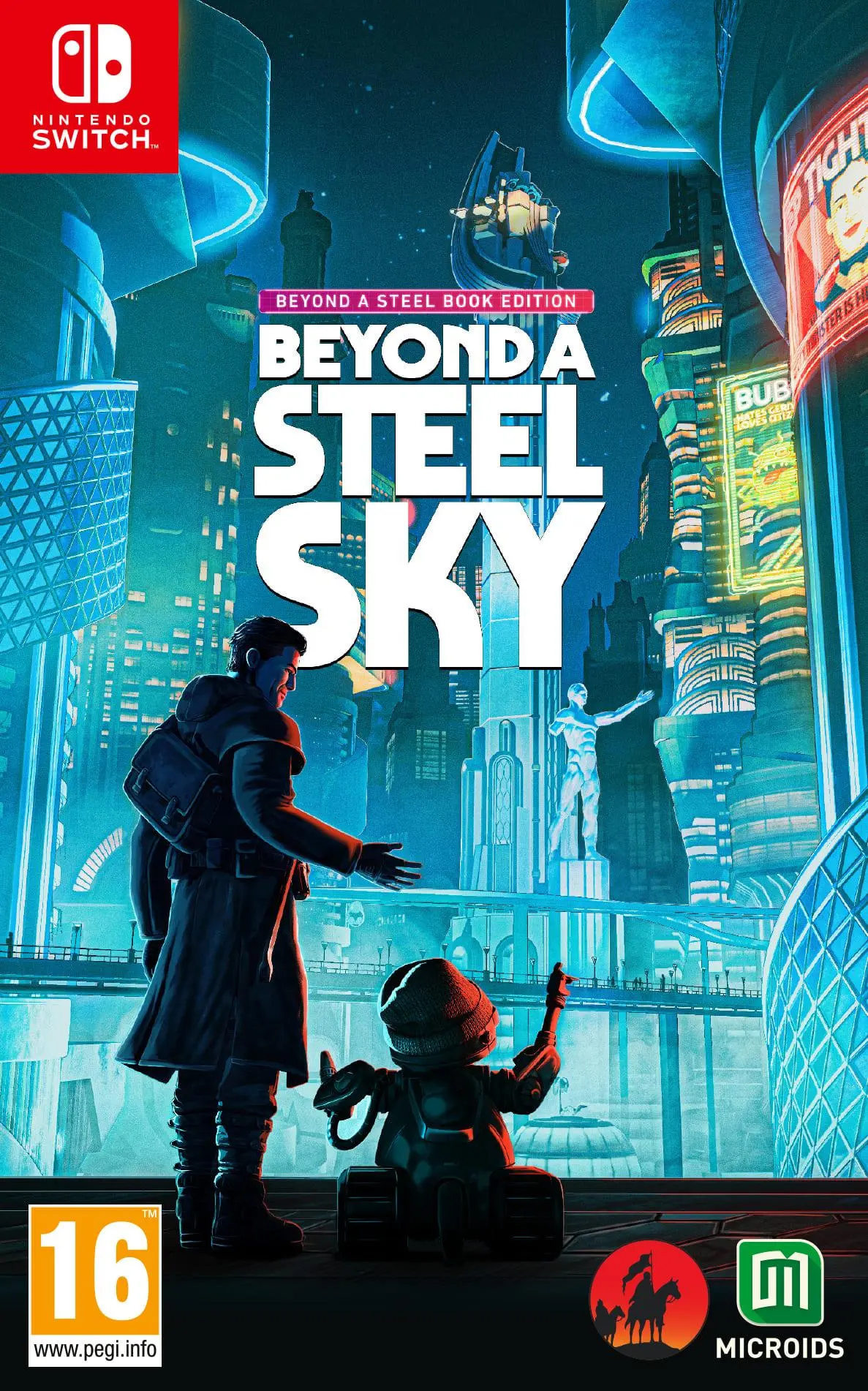 Beyond a Steel Sky Edycja Steel Book Gra na Nintendo Switch