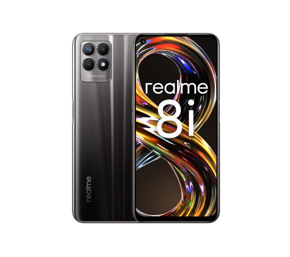 smartfon realme 8i 4/128GB (czarny)